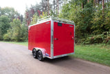Thunder V-Nose Aluminum Enclosed Cargo Trailer 7.5X16TVTA35 Legend Trailers Tandem 7.5x16
