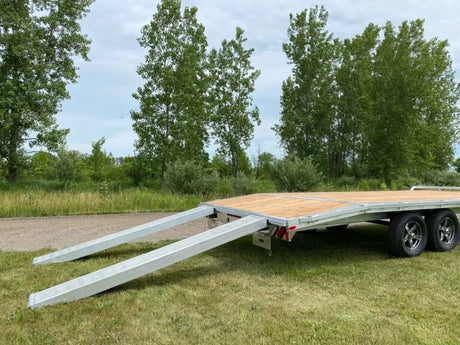 General & Medium Duty Deck Over Aluminum Open Trailer Legend Trailers