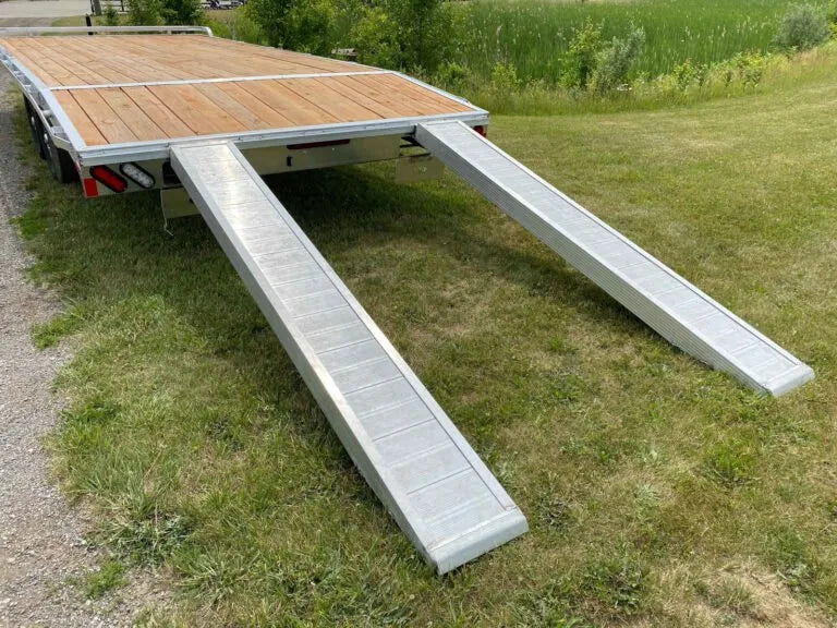 General & Medium Duty Deck Over Aluminum Open Trailer Legend Trailers
