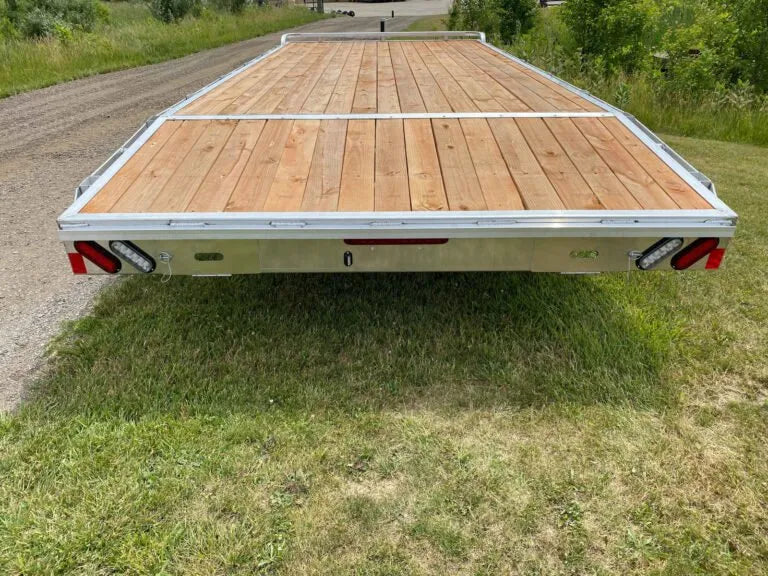 General & Medium Duty Deck Over Aluminum Open Trailer Legend Trailers