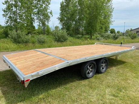 General & Medium Duty Deck Over Aluminum Open Trailer Legend Trailers