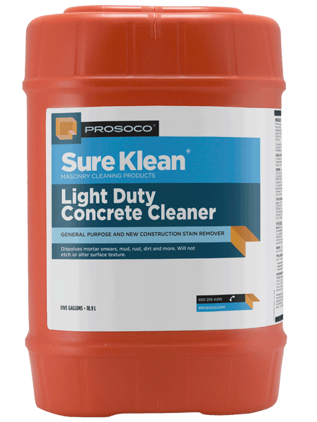 Prosoco Light Duty Concrete Cleaner Prosoco