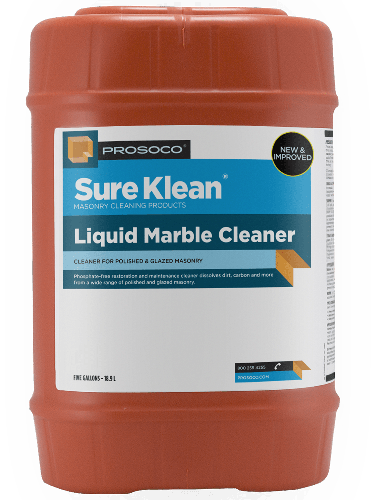 Liquid Marble Cleaner 55043-05GAL Prosoco 5 Gallon
