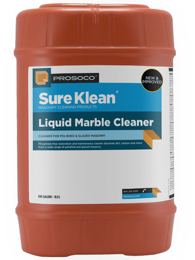 Liquid Marble Cleaner 55043-05GAL Prosoco 5 Gallon