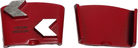 EZ Change/HTC Arrow Grinding Segment M-EZ-2B0810-M Diamond Tool Store Medium 8/10