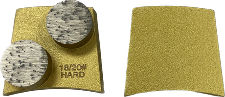 Fast Change Double Round Grinding Segment M-FC-2R0810-H Diamond Tool Store Hard 8/10