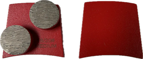 Fast Change Double Round Grinding Segment M-FC-2R0810-M Diamond Tool Store Medium 8/10