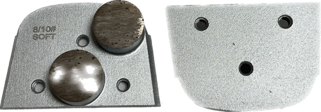 Lavina Double Round Grinding Segments M-LAV-2R0810-S Diamond Tool Store Soft 8/10