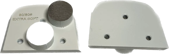 Lavina Double Round Grinding Segments M-LAV-2R6080-XS Diamond Tool Store Extra Soft 60/80