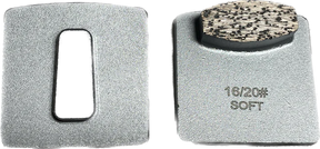 Grinding Segments for Redi Lock/ Husqvarna M-Redi-1O0810-S Diamond Tool Store Soft 8/10