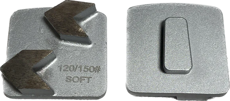 Redi Lock/Husqvarna Double Arrow Grinding Segments M-Redi-2A0810-S Diamond Tool Store Soft 8/10