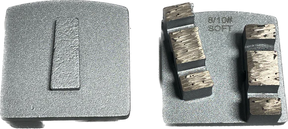 Scanmaskin WS Diamond - Double Bar Grinding Segment M-SCAN-2WS0810-S Diamond Tool Store Soft 8/10