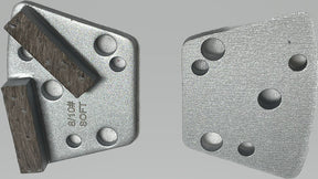 Trapezoid Quick Change - Double Bar M-TQC10-2B0810-S Diamond Tool Store Soft 8/10