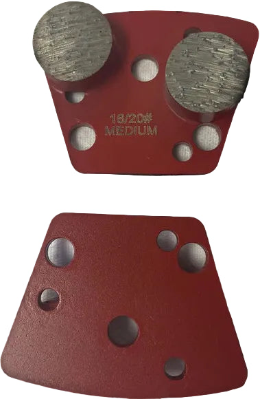 Trapezoid Quick Change - Double Button M-TQC10-2R0810-M Diamond Tool Store Medium 8/10