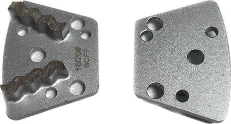 Trapezoid Swirl M-TQC10-2S0810-S Diamond Tool Store Soft 8/10