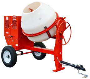 MC12PH Multiquip Polyethylene-Drum Concrete Mixer Multiquip