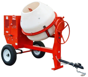MC12PH Multiquip Polyethylene-Drum Concrete Mixer Multiquip