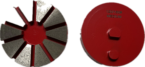Husqvarana Metal Bond - Beveled Edge Puck Diamond Tool Store