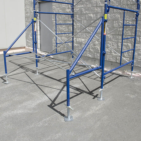 Galvanized Leveling Jack With Plate 24″ MetalTech