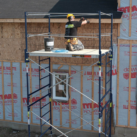 Complete Scaffold Tower With 24 IN. Leveling Jacks MetalTech