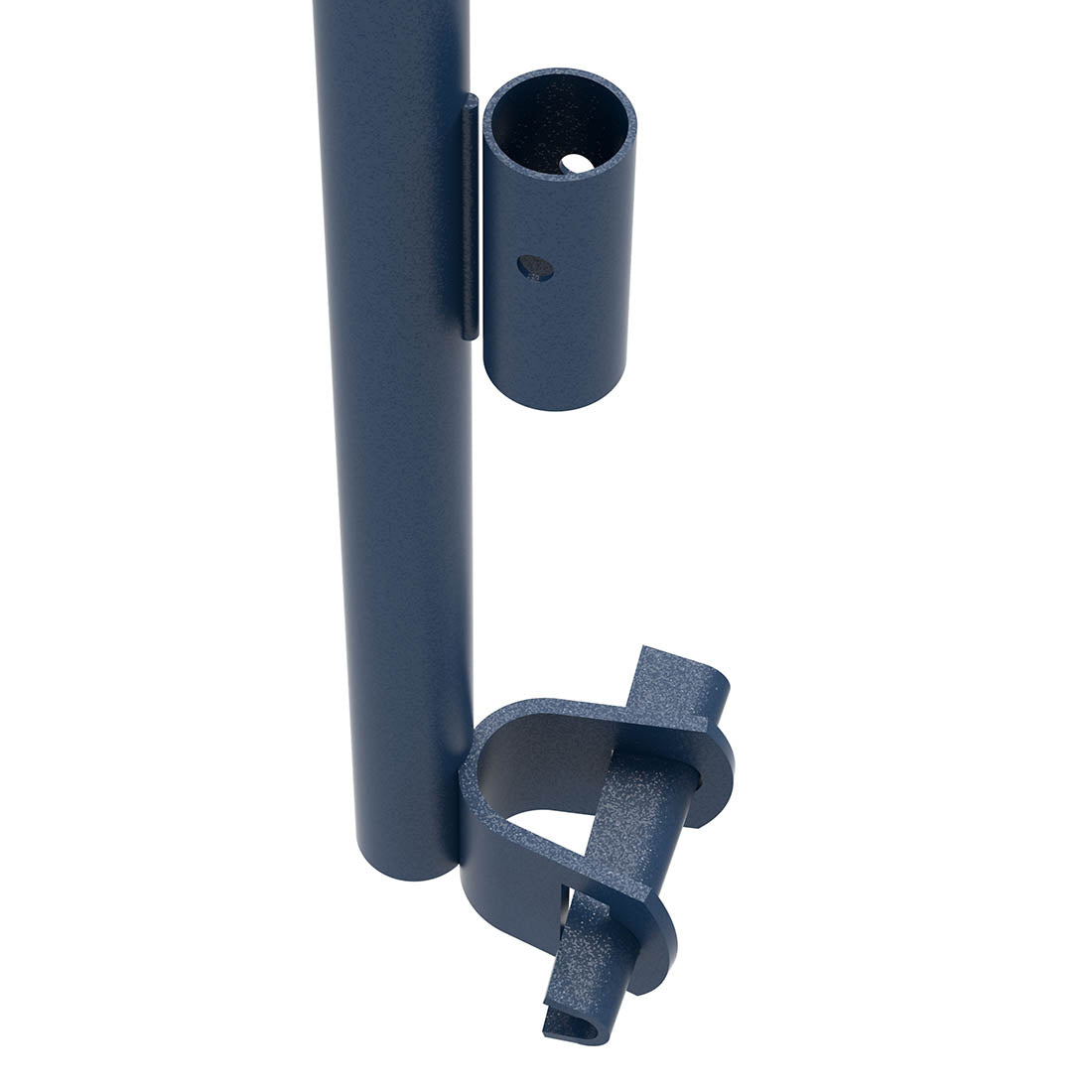 Guardrail Post With Wedge Clamp MetalTech
