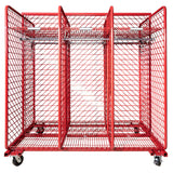 Double Sided Mobile Red Rack 18"/20"/24" Ready Rack