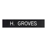 Label Holder / Name Plate - Set of 10 MLH-E Ready Rack Engraved Name Plate for MLH