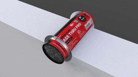 Metacaulk Pass Thru Pro (PATP) PATP-4S-FK1 Metacaulk Mounting Flange Kit - 4" Single - Case of 24