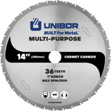 Metal Cutting Saw Blades - Pack of 10 RAPBU355MP Unibor Multi-Purpose Blade