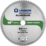 Metal Cutting Saw Blades - Pack of 10 RAPBU355AL Unibor Aluminum Blade