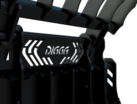 Digga Grapple Rake for Mini Loaders Digga