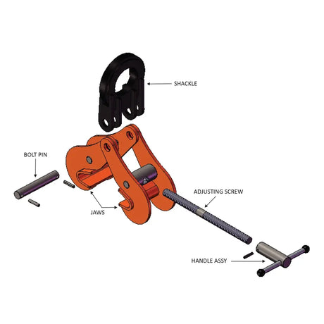Caldwell Beam Clamp Locking Type Caldwell