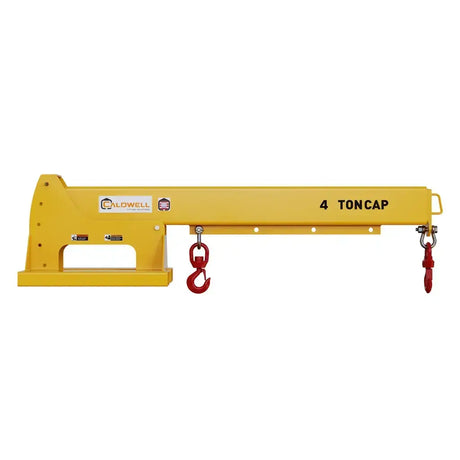 Caldwell Model PB Telescopic Pivoting Fork Lift Boom Caldwell