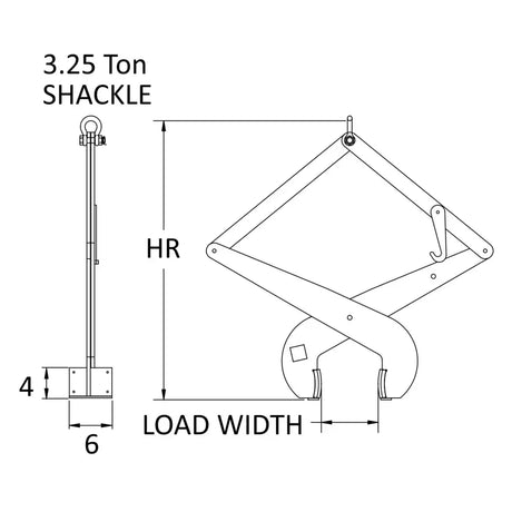 Caldwell Model ST Slab Tongs Caldwell