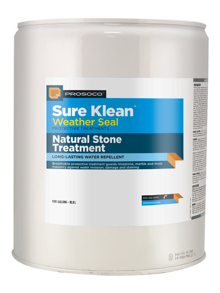 Natural Stone Treatment Water Repellent - Bulk 40057-55GAL Prosoco 55 Gallon