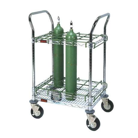 EMS Oxygen Cart Ready Rack