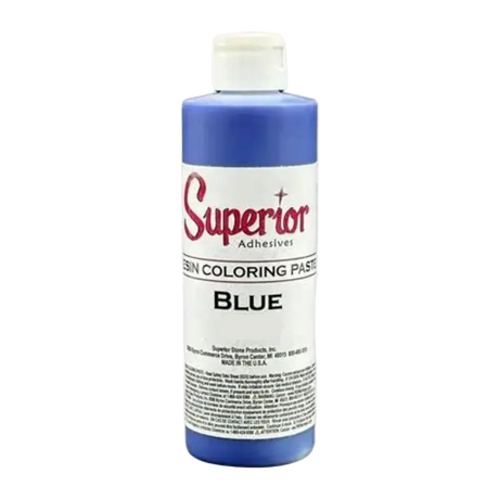 Superior RESIN COLORING PASTE Superior Stone Products Single - 2oz Blue