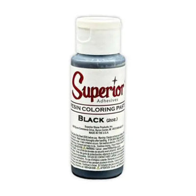 Superior RESIN COLORING PASTE Superior Stone Products Single - 2oz Black