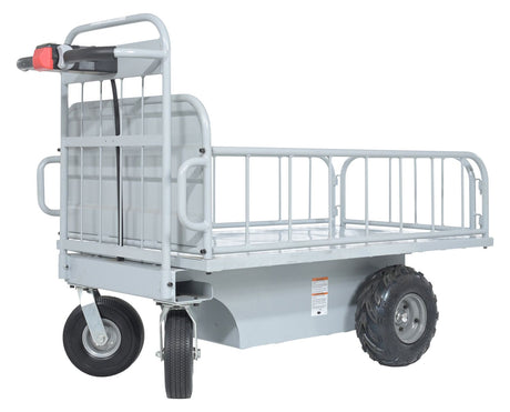 Off-Road Traction Drive Powered Carts OROAD-1000 Vestil Traction Drive Cart
