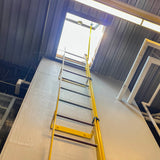 Belmont Safety Hatch System with Front Mount Brackets Safewaze