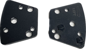 Trapezoid Grinding Segment P-TQC-2Q-L Diamond Tool Store 2 PCD Left