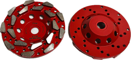 Double PNR Segmented Cup Wheel PNR518A318 Diamond Tool Store 5" Coarse Non Threaded