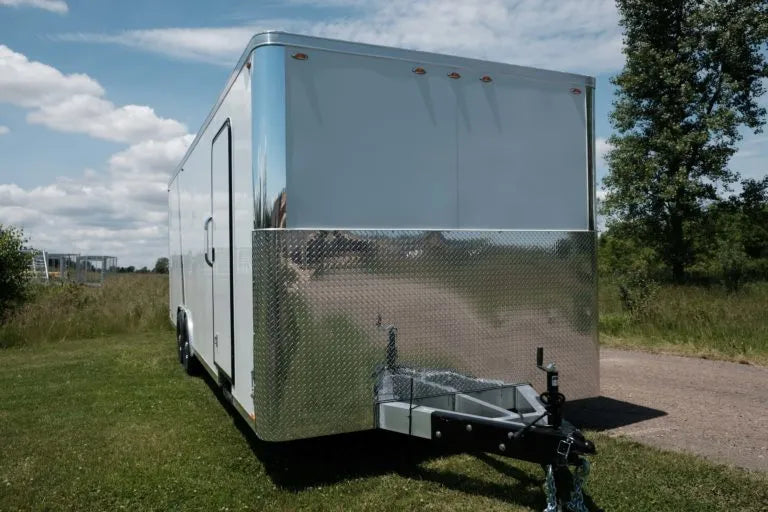 Trailmaster Flat Front 8.5 Aluminum Enclosed Cargo Trailer Legend Trailers