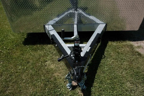 Trailmaster Flat Front 8.5 Aluminum Enclosed Cargo Trailer Legend Trailers