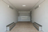 Trailmaster Flat Front 8.5 Aluminum Enclosed Cargo Trailer Legend Trailers