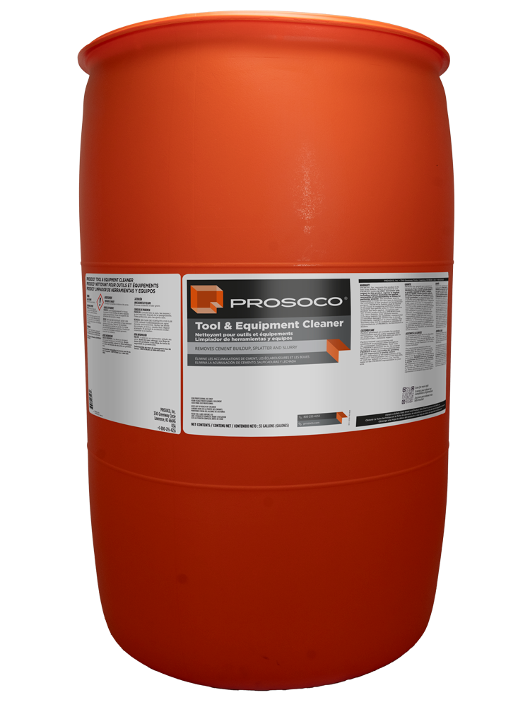 Tool & Equipment Cleaner - Bulk & Pallet Quantities 47800-55GAL Prosoco 55 Gallon