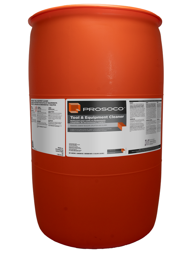 Tool & Equipment Cleaner - Bulk & Pallet Quantities 47800-55GAL Prosoco 55 Gallon