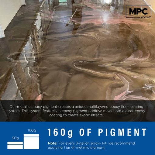 MPC-600 Metallic Epoxy Pigment (160 Grams) MPC