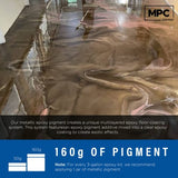 MPC-600 Metallic Epoxy Pigment (160 Grams) MPC