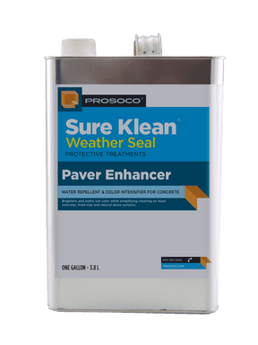 Paver Enhancer Water Repellent & Color Intensifier Prosoco